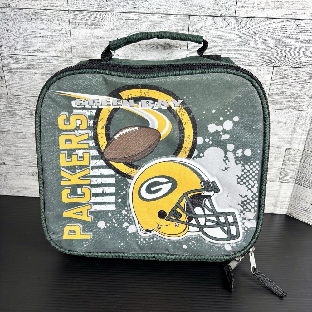 The Northwest Green Bay Packers Accelerator‎ Insulated 3d Lunchbox Vintage 2000s